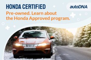 Honda Certified pre owned